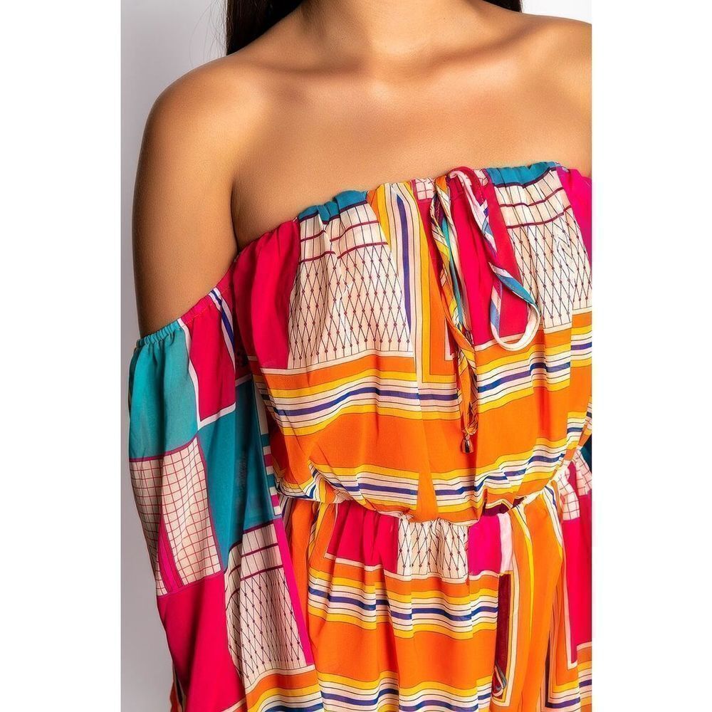 TRY ME OFF THE SHOULDER ROMPER - Picture 7 of 7
